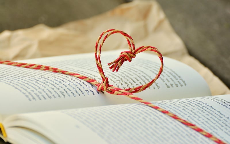 Vintage Book Page Garland